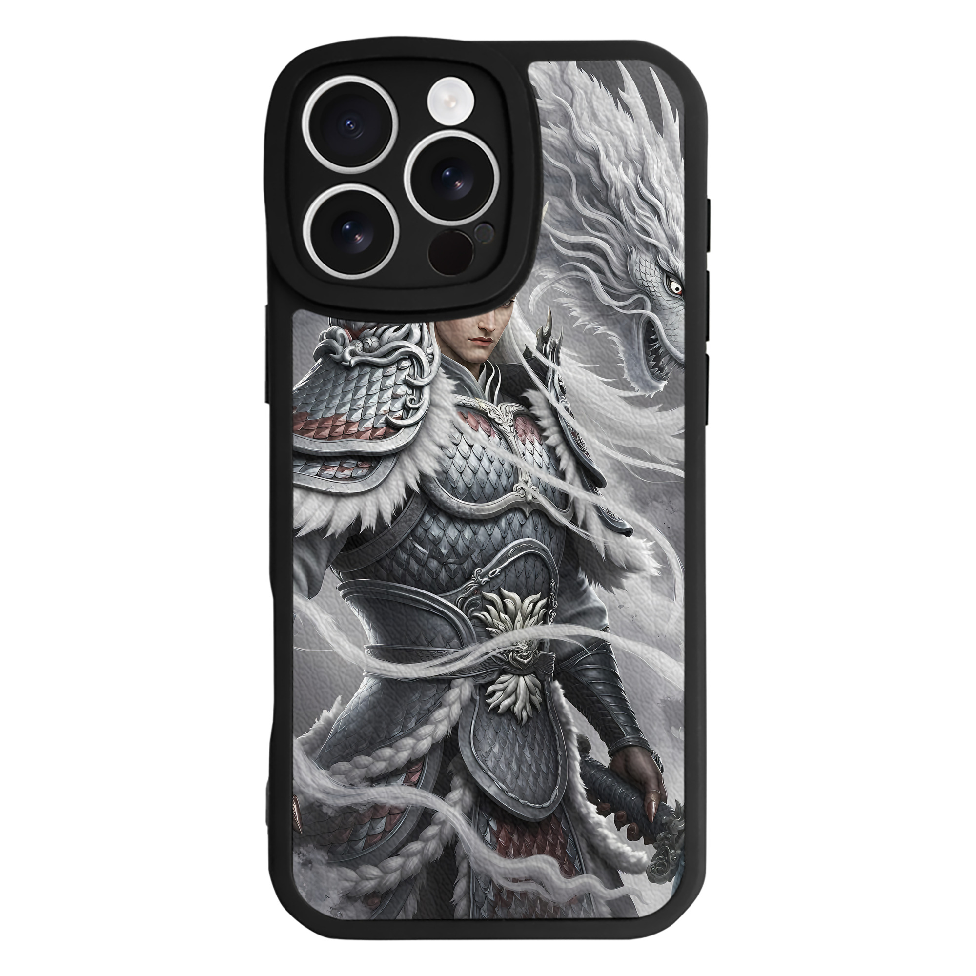 （画像用） Ne Zha 2 ナタ 魔童の大暴れ 【iPhone 16シリーズ対応】シリコンスマホケース（レザー調） 材質：シリコン